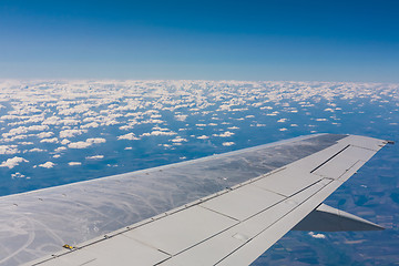Image showing Beautiful cloud sky view 