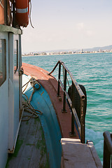 Image showing Sea view from the boat