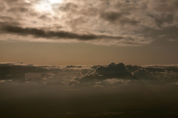 Image showing Amazing view from plane 