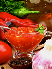 Image showing Bruschetta Sauce