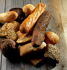 Image showing Various Bread
