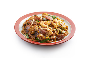 Image showing Fried Noodle with pork