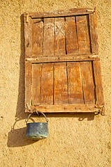 Image showing  window in morocco africa   old construction   brick historical