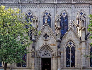 Image showing Shishi Sacred Heart Cathedral in Guangzhou China.