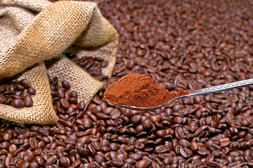 Image showing Coffee powder