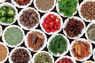 Image showing Spice and Herb Ingredients