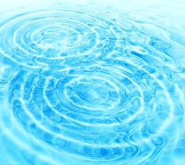 Image showing Water ripples abstract background 