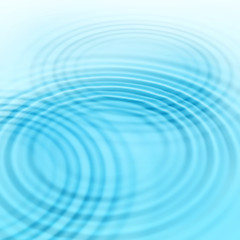 Image showing Abstract water ripples background