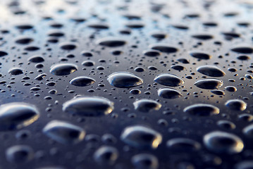 Image showing Water drops background
