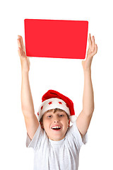 Image showing Child with Christmas Message