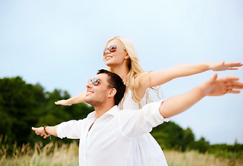 Image showing couple at seaside