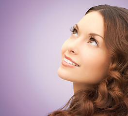 Image showing beautiful young woman face