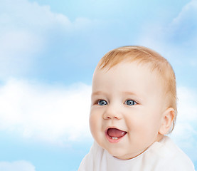 Image showing smiling little baby