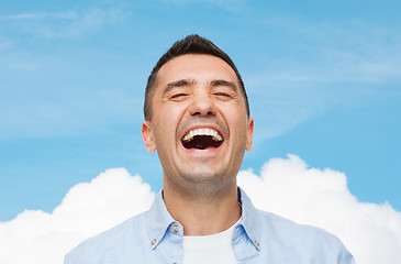 Image showing laughing man