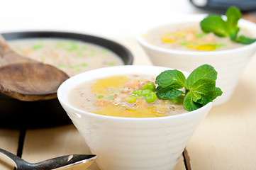 Image showing Hearty Middle Eastern Chickpea and Barley Soup