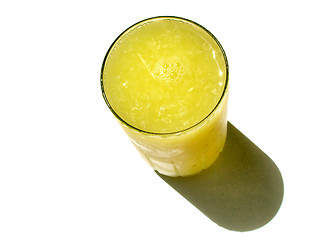 Image showing Orange juice in glass