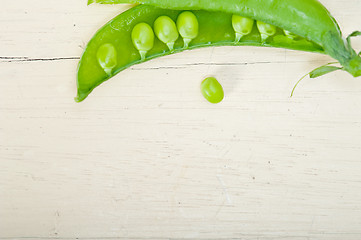 Image showing hearthy fresh green peas 