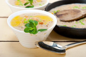 Image showing Hearty Middle Eastern Chickpea and Barley Soup