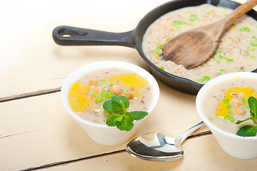 Image showing Hearty Middle Eastern Chickpea and Barley Soup