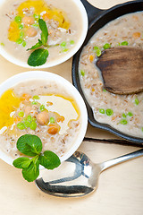 Image showing Hearty Middle Eastern Chickpea and Barley Soup