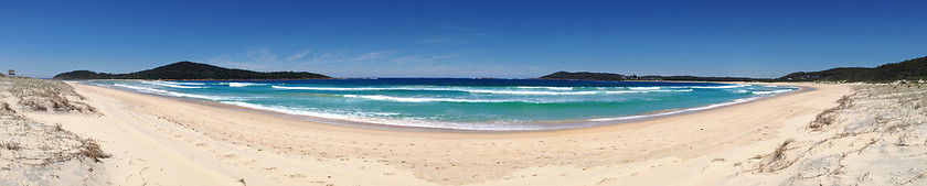 Image showing Fingal Bay beach near Port Stephens