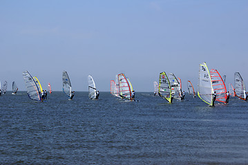 Image showing Windsurfing