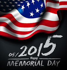 Image showing Memorial day illustration