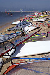 Image showing Windsurfing