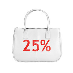 Image showing Sale bag design element isolated on white