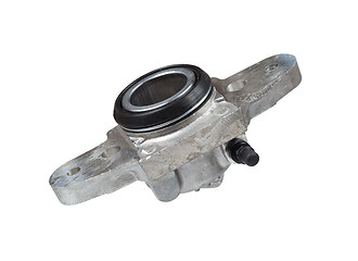 Image showing hydraulic cylinder brake drum on a white background