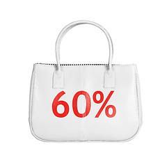 Image showing Sale bag design element isolated on white