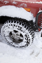 Image showing Car, snow