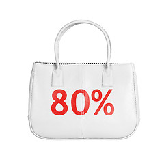 Image showing Sale bag design element isolated on white