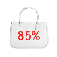 Image showing Sale bag design element isolated on white