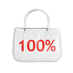 Image showing Sale bag design element isolated on white