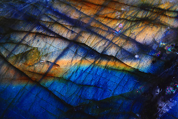 Image showing labradorite mineral background