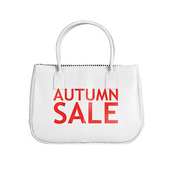 Image showing Sale bag design element isolated on white