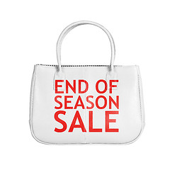 Image showing Sale bag design element isolated on white