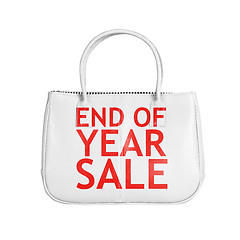 Image showing Sale bag design element isolated on white