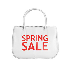 Image showing Sale bag design element isolated on white