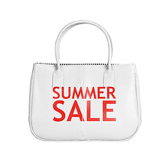 Image showing Sale bag design element isolated on white