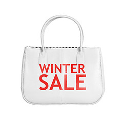 Image showing Sale bag design element isolated on white