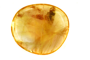 Image showing yellow amber mineral