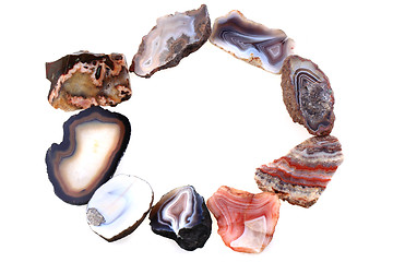 Image showing color agates background