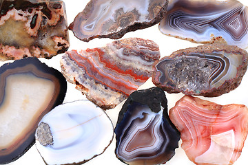 Image showing color agates background