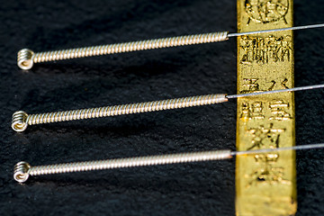Image showing acupuncture needle