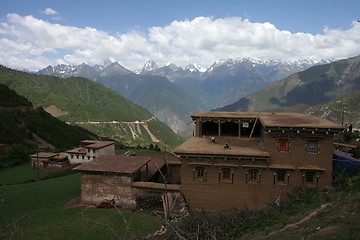 Image showing House in Tibet