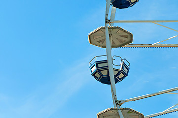 Image showing Part of ferris wheel