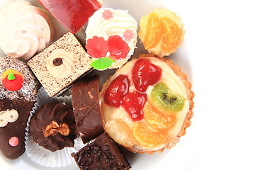 Image showing sweet color desserts