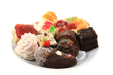 Image showing sweet color desserts